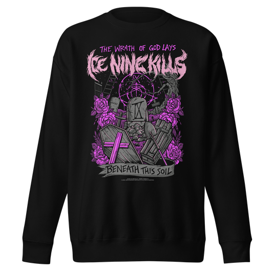 Ice Nine Kills Purple Wrath Jumbo Print Sweatshirt