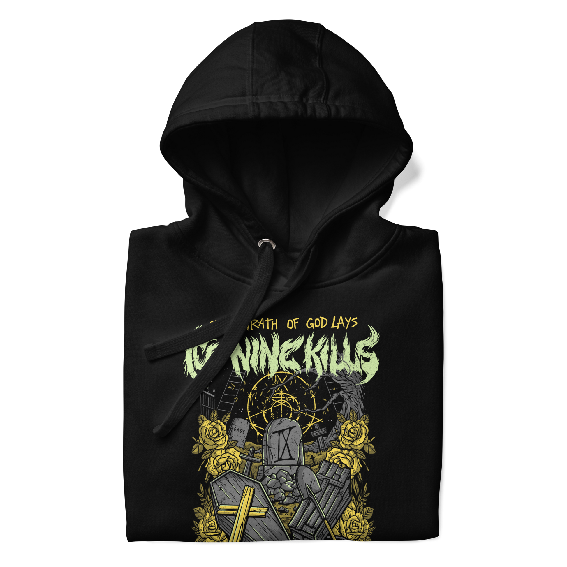 Ice Nine Kills Yellow Wrath Classic Hoodie