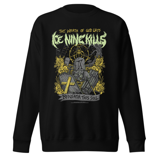 Ice Nine Kills Yellow Wrath Jumbo Print Sweatshirt