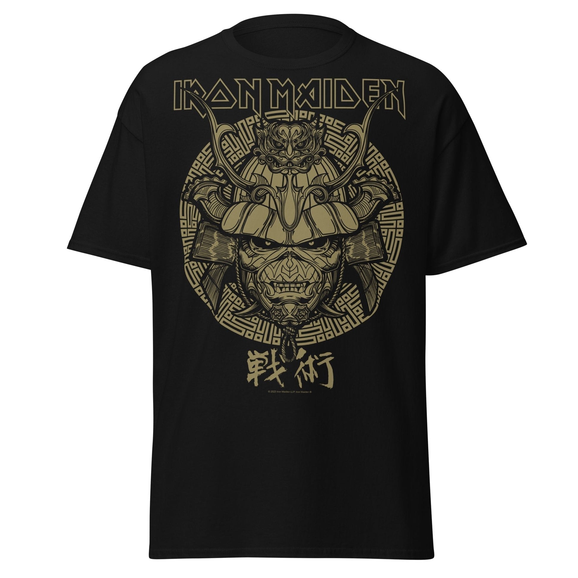 Iron Maiden Senjutsu Jumbo Print Mens T Shirt
