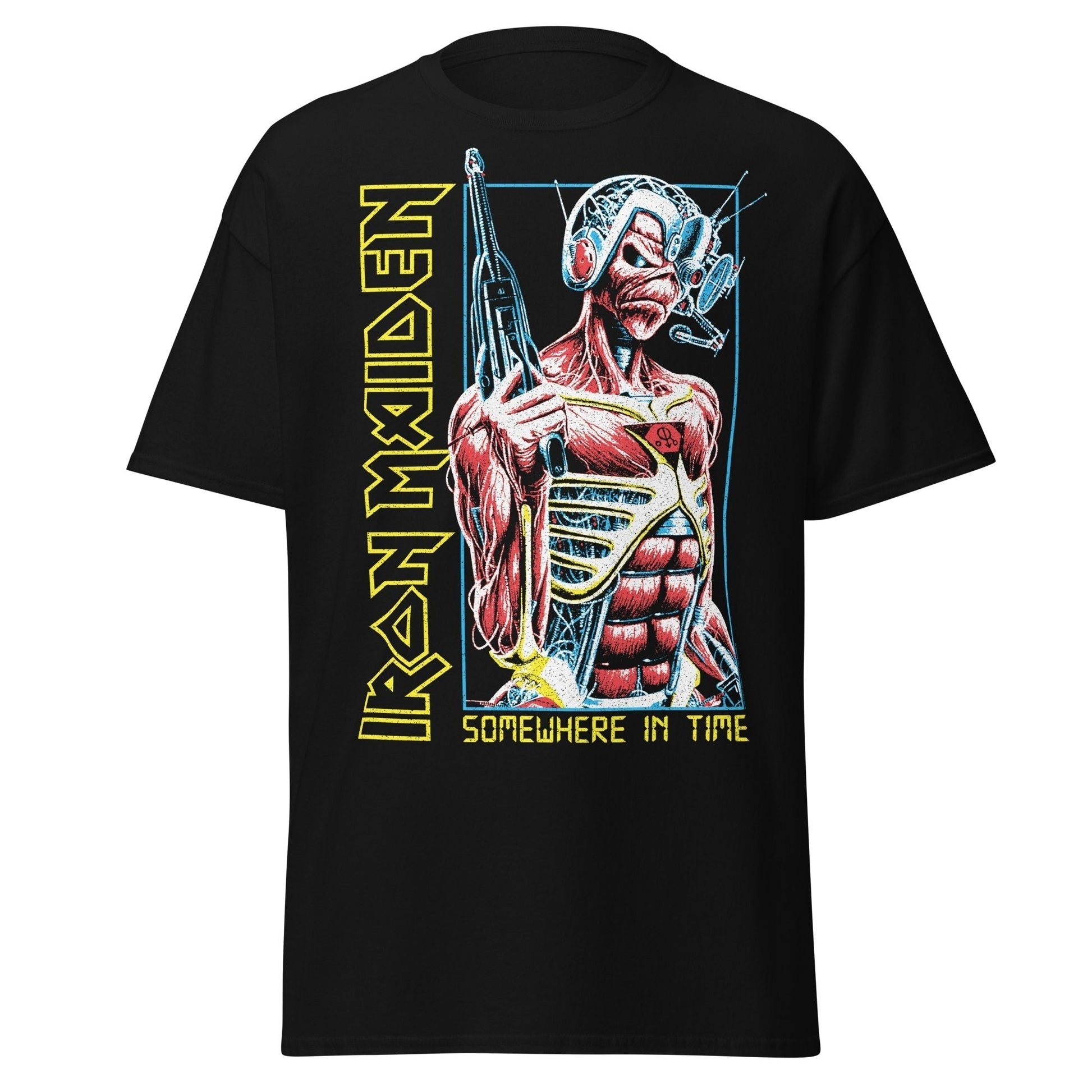 Iron Maiden Singularity Jumbo Print Mens T Shirt