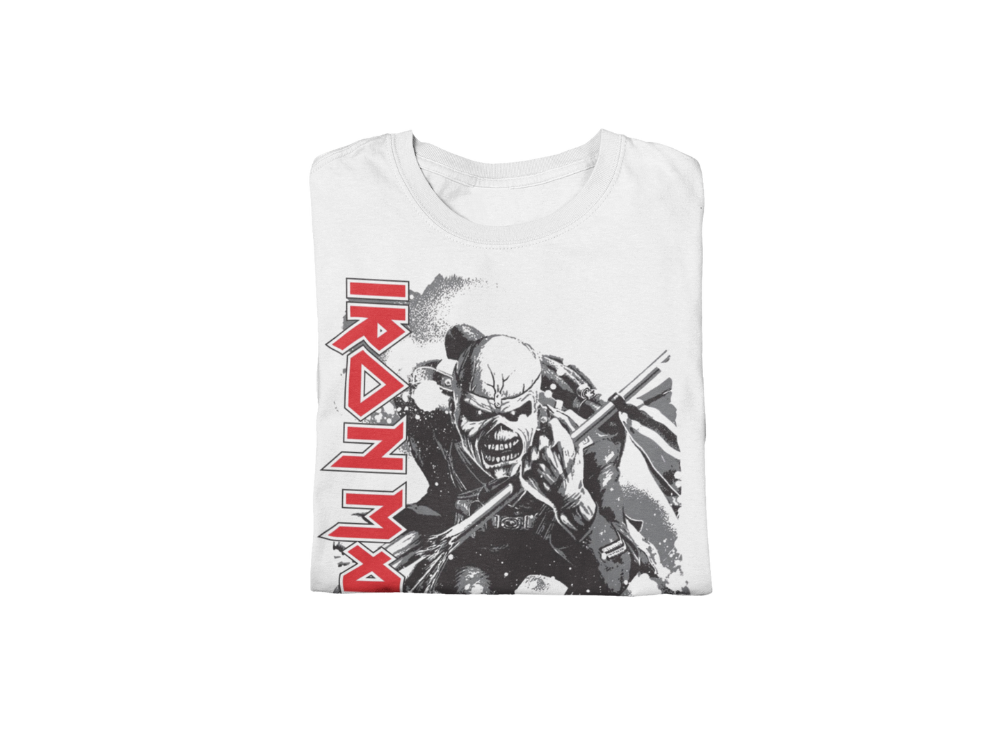 Iron Maiden - Trooper Jumbo Print Mens T Shirt