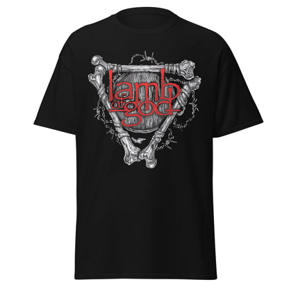 Lamb Of God - Bones Jumbo Print Mens T Shirt