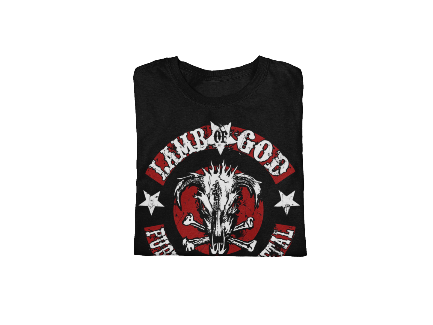 Lamb Of God - Pure American Metal Jumbo Print T-ShirtMens T Shirt