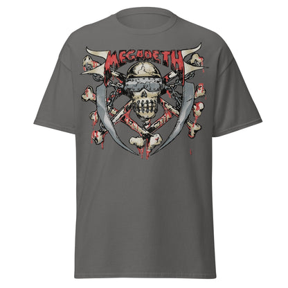 MegaDeth - Hand Painted Vic Jumbo Print Mens T Shirt