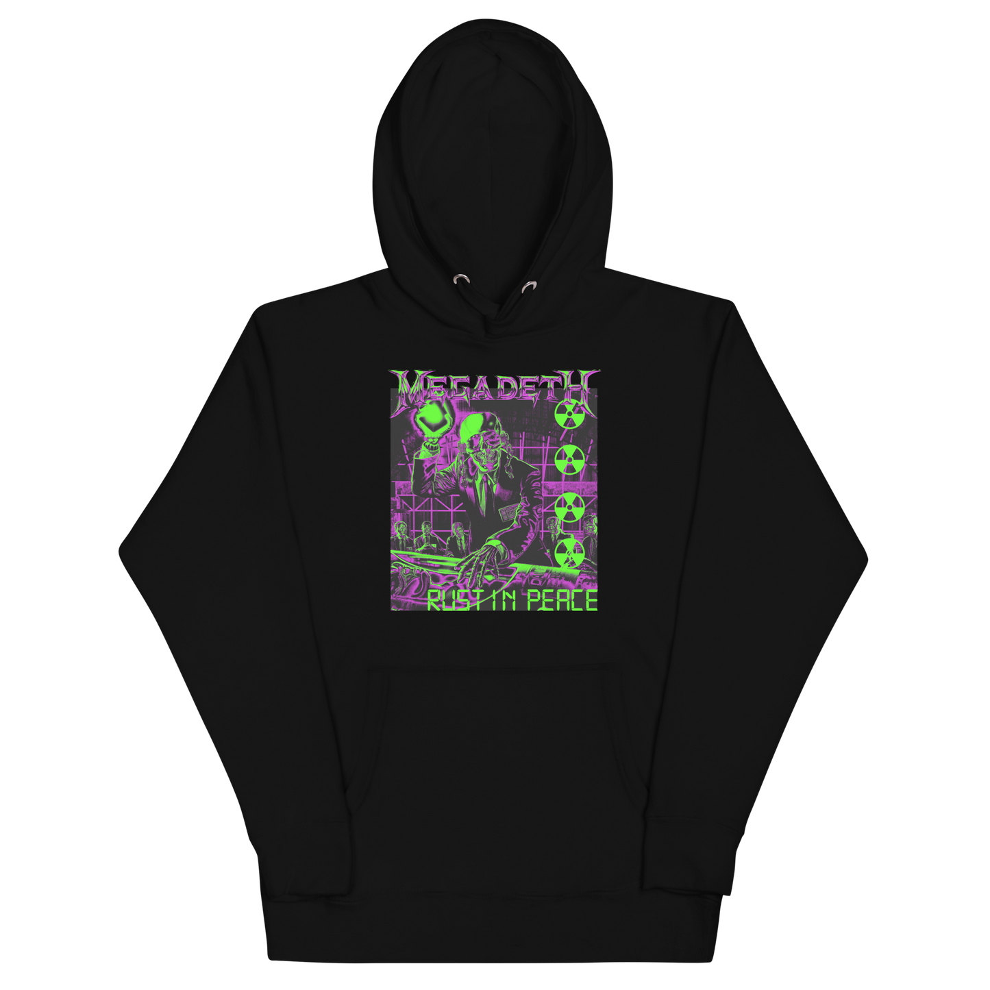 Megadeth Neon Rust Classic Hoodie
