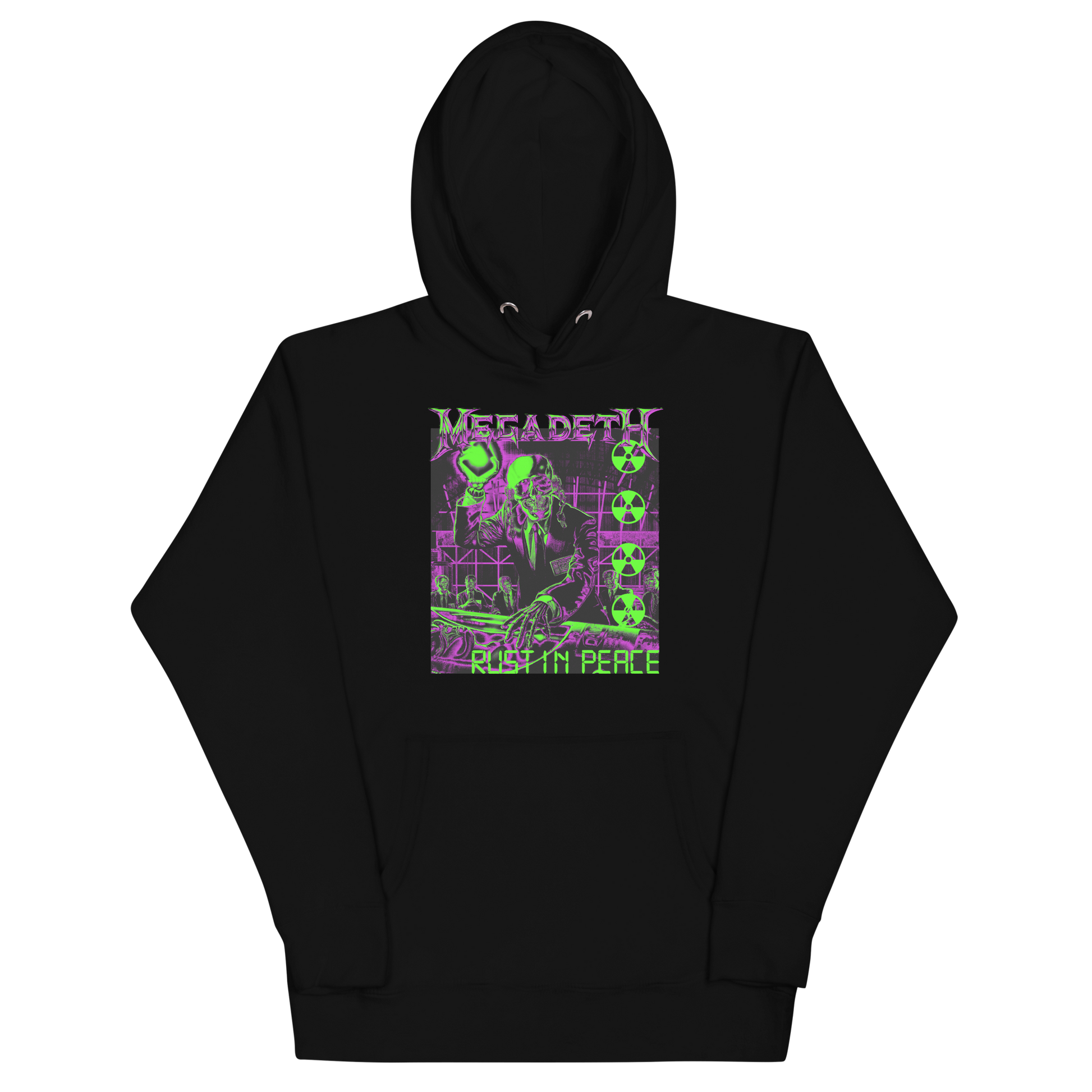 Megadeth Neon Rust Classic Hoodie