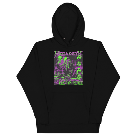 Megadeth Neon Rust Classic Hoodie