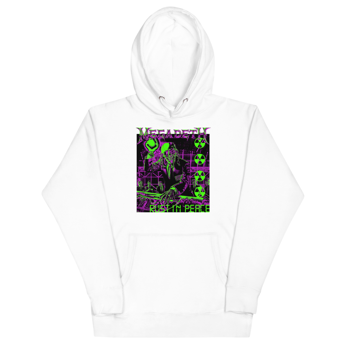 Megadeth Neon Rust in Peace Classic Hoodie