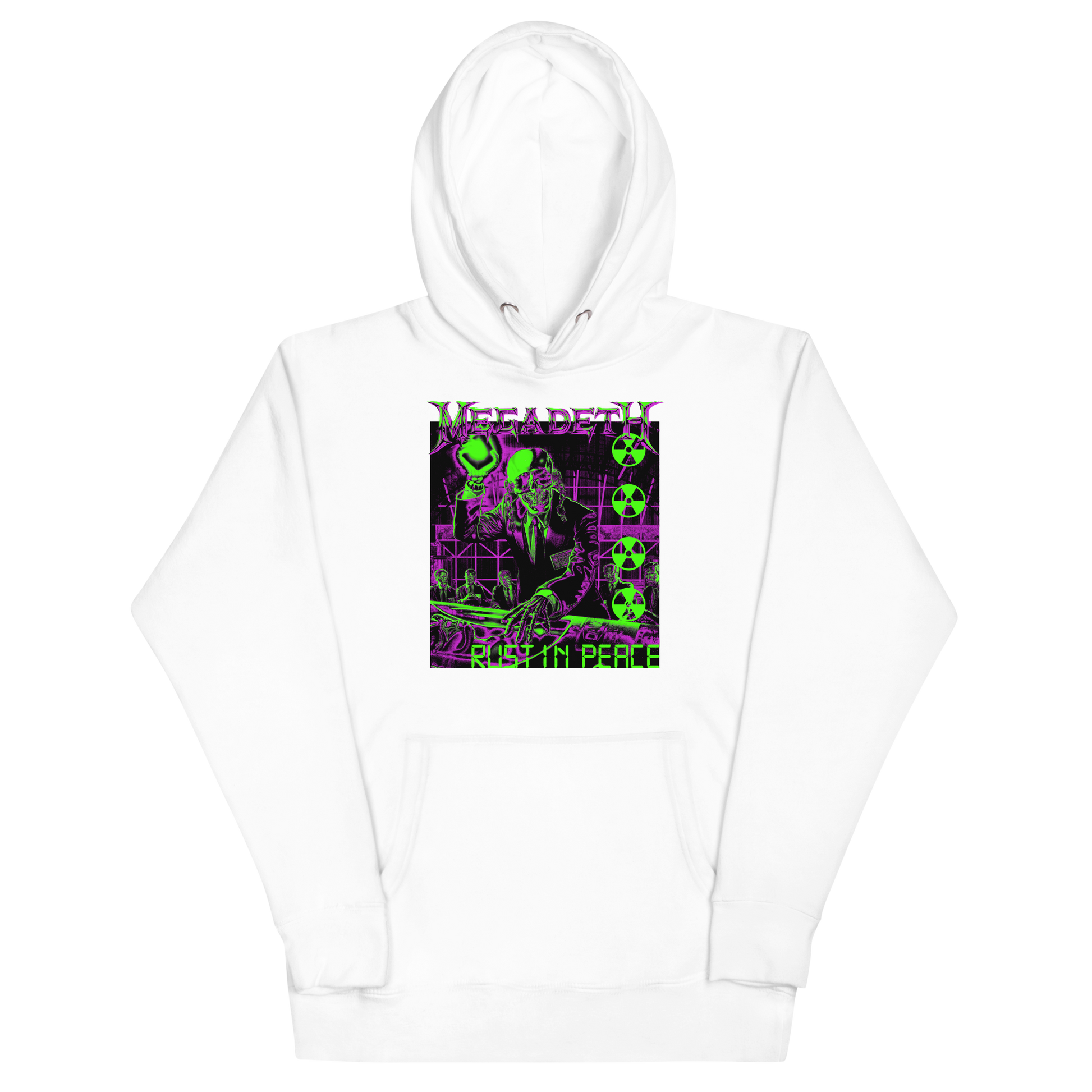 Megadeth Neon Rust in Peace Classic Hoodie