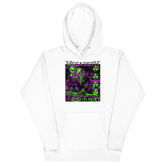 Megadeth Neon Rust in Peace Classic Hoodie