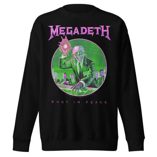 Megadeth Purple Rust Jumbo Print Sweatshirt