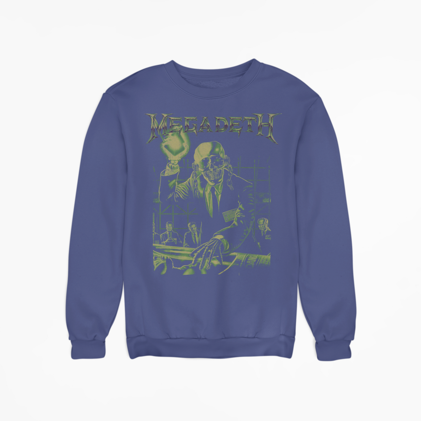 MegaDeth - See No Evil Jumbo Print Sweatshirt