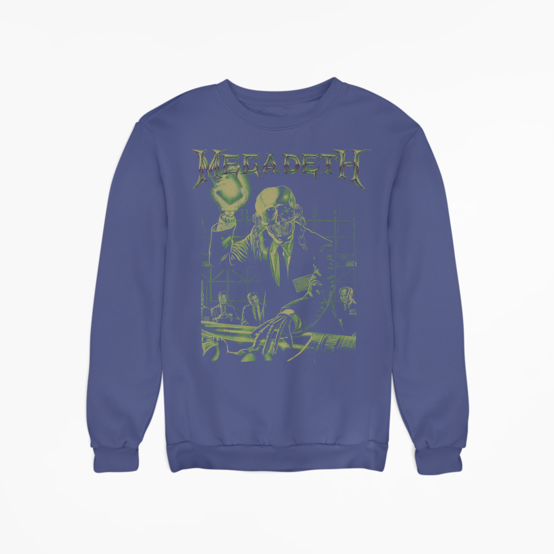 MegaDeth - See No Evil Jumbo Print Sweatshirt