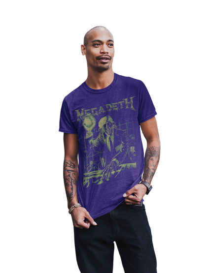 MegaDeth - See No Evil Jumbo Print Mens T Shirt