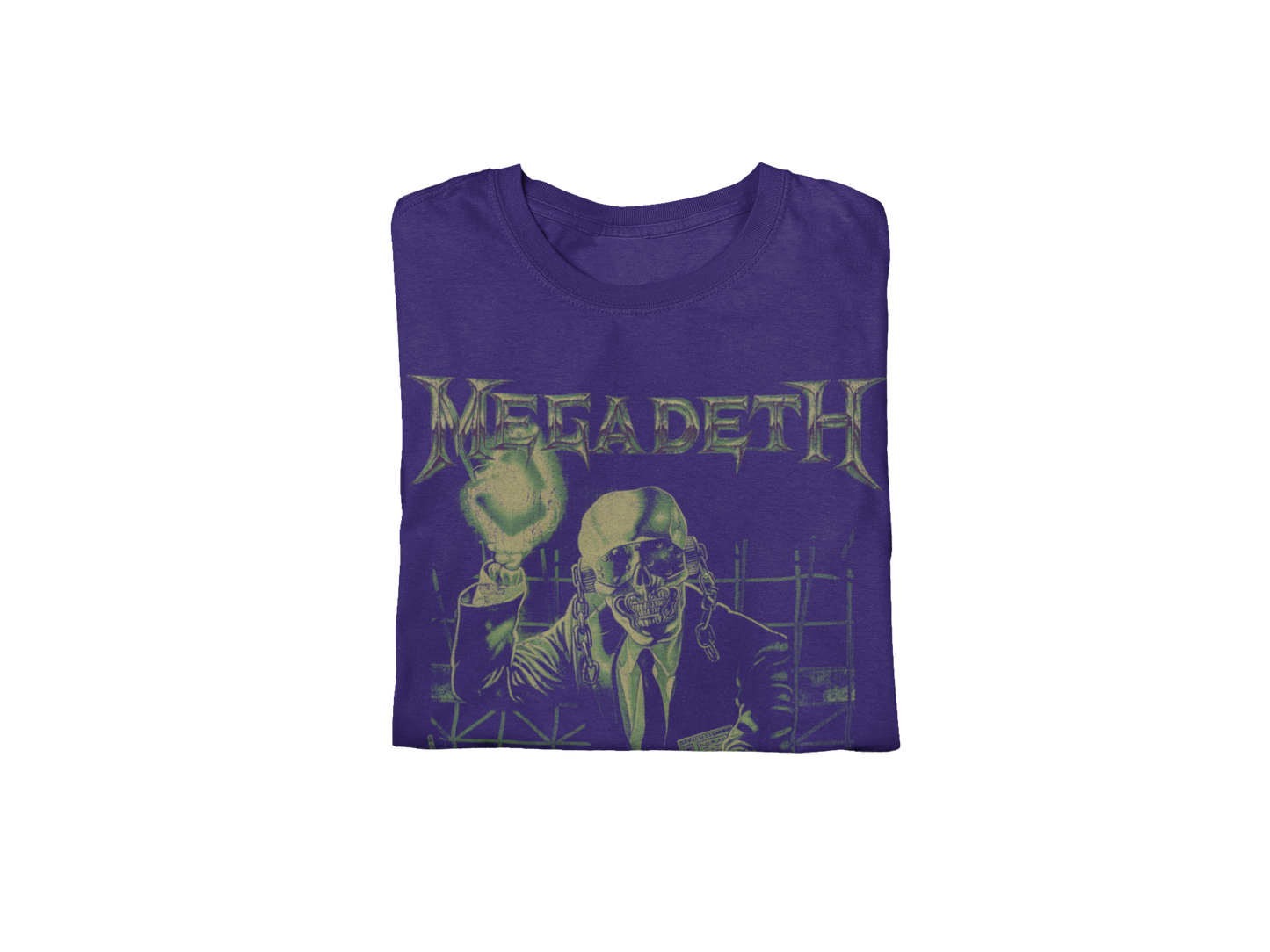 MegaDeth - See No Evil Jumbo Print Mens T Shirt