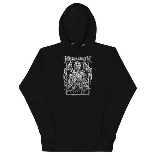 Megadeth Skeleton Wings Classic Hoodie
