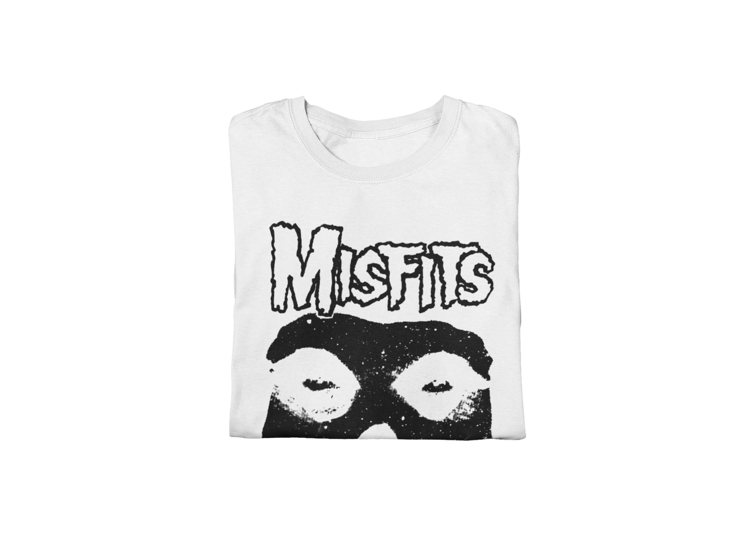 Misfits Black Skull Jumbo Print Mens T Shirt