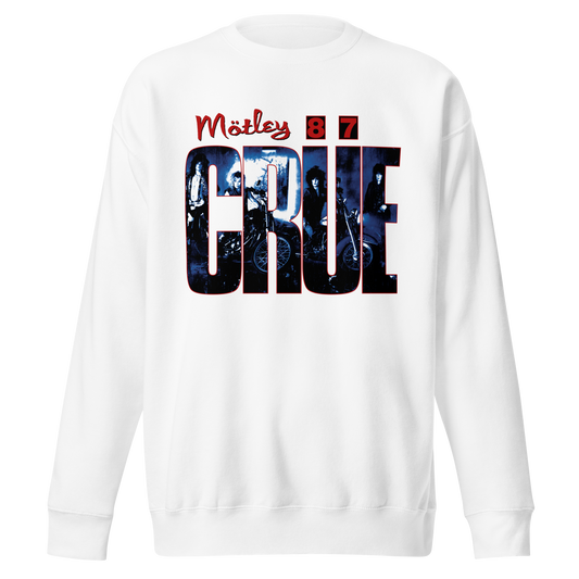 Motley Crue - 1987 Tour Vintage Jumbo Print Sweatshirt