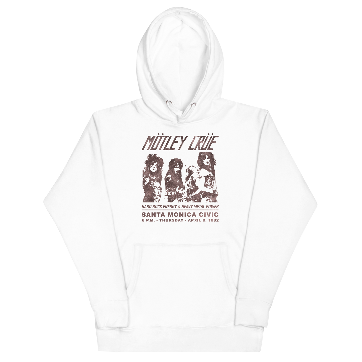 Motley Crue '82 Santa Monica Classic Hoodie