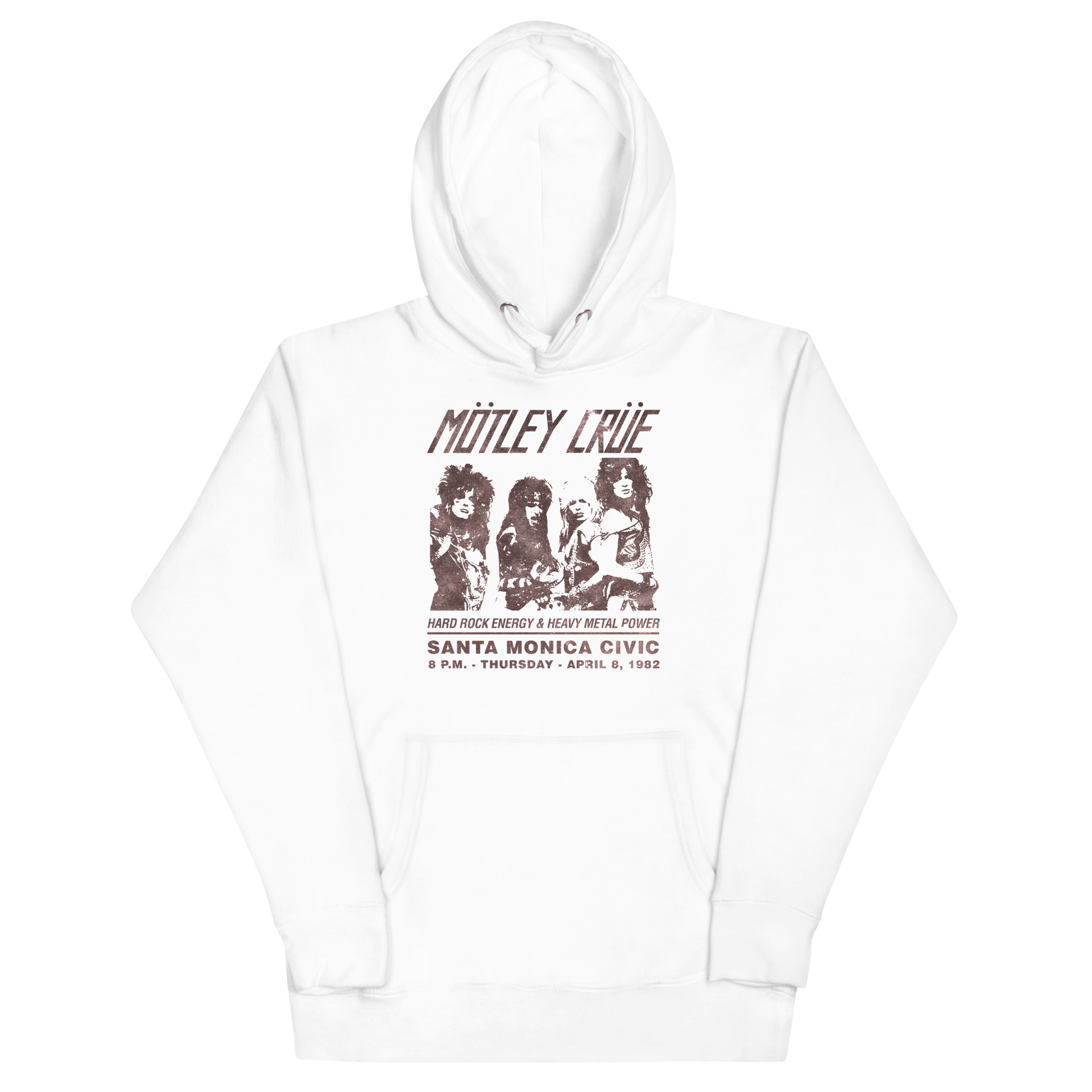 Motley Crue '82 Santa Monica Classic Hoodie