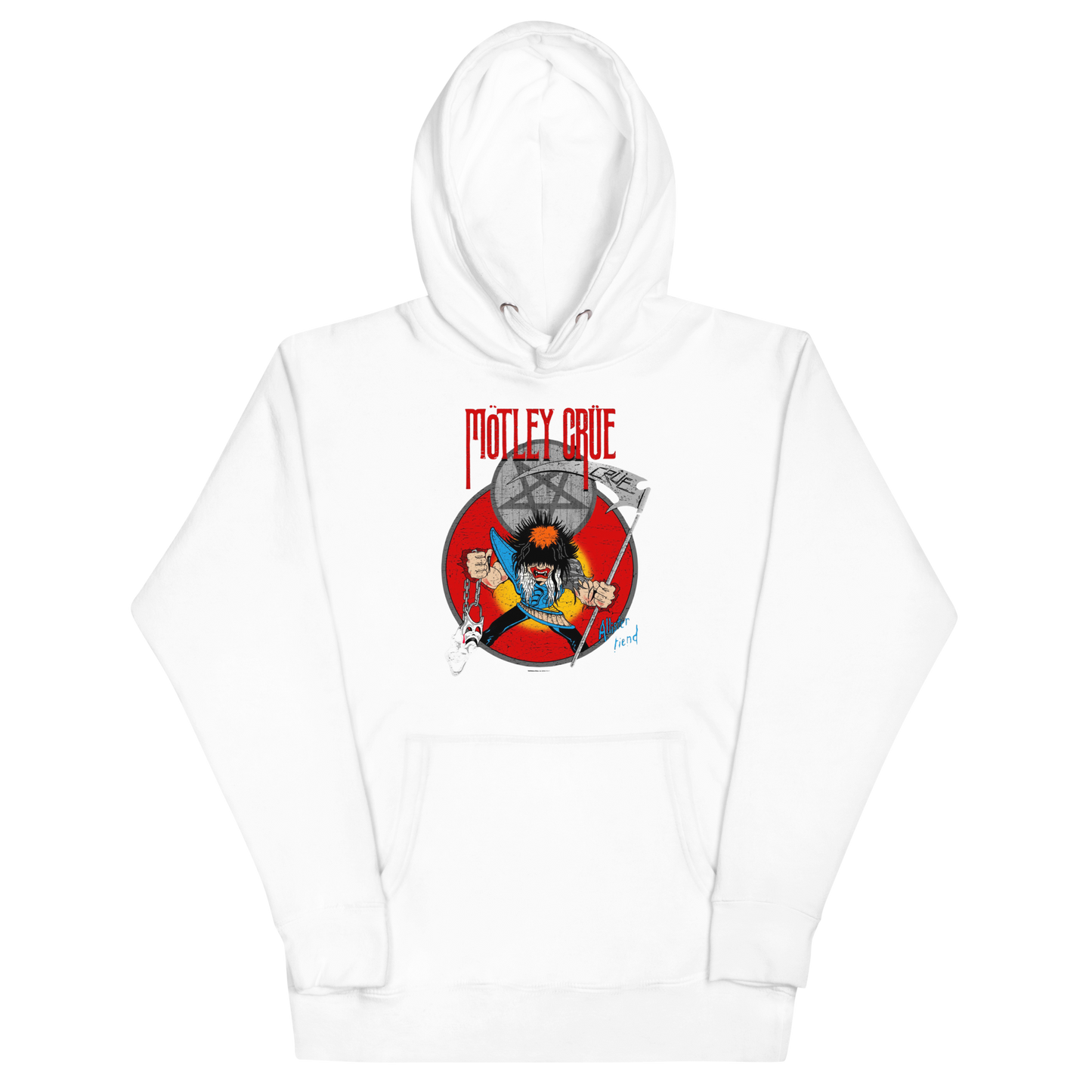Motley Crue Allister Reaper Classic Hoodie