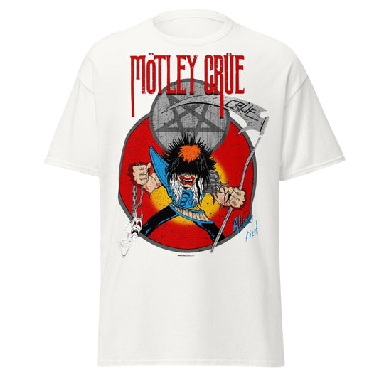 Motley Crue Allister Reaper Jumbo Print Mens T Shirt