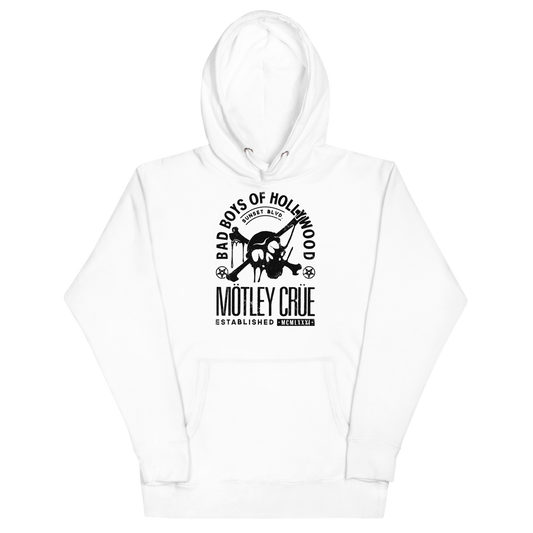 Motley Crue Bad Boys of Hollywood Classic Hoodie