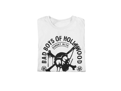 Motley Crue Bad Boys of Hollywood Jumbo Print Mens T Shirt