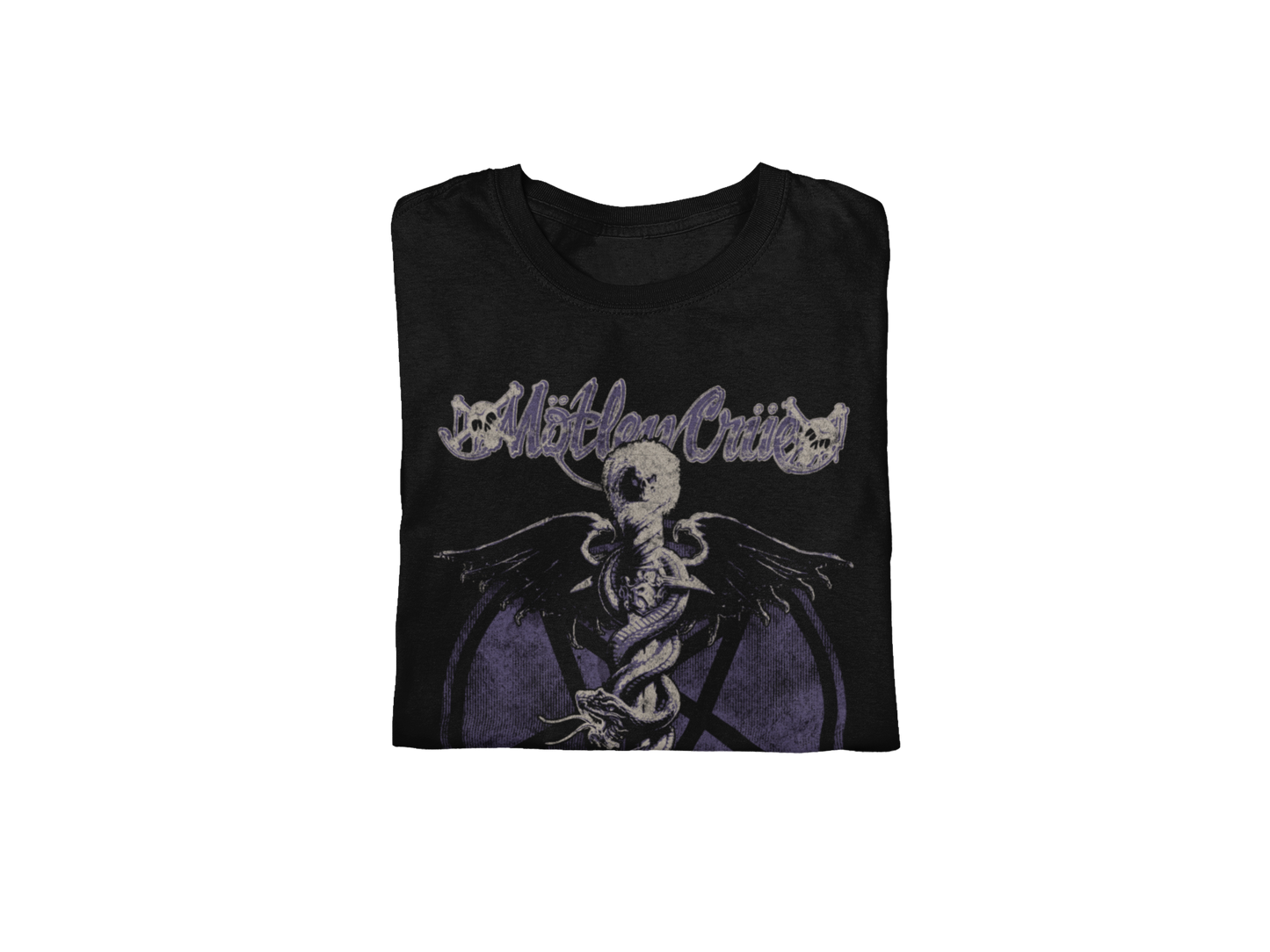 Motley Crue Dark Doctor Jumbo Print Mens T Shirt