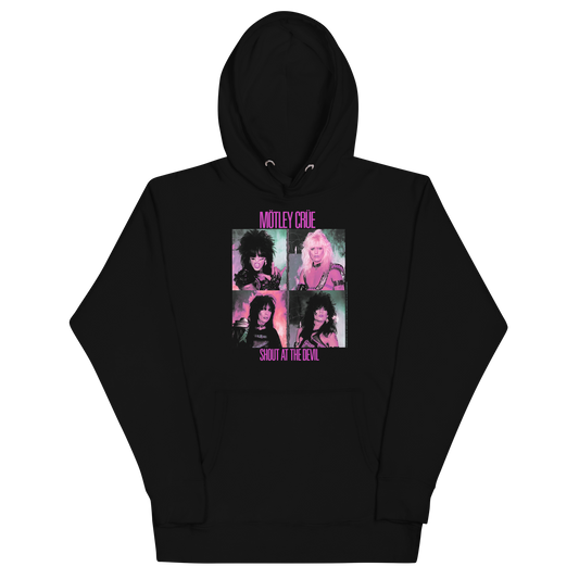 Motley Crue Pink Shout Classic Hoodie