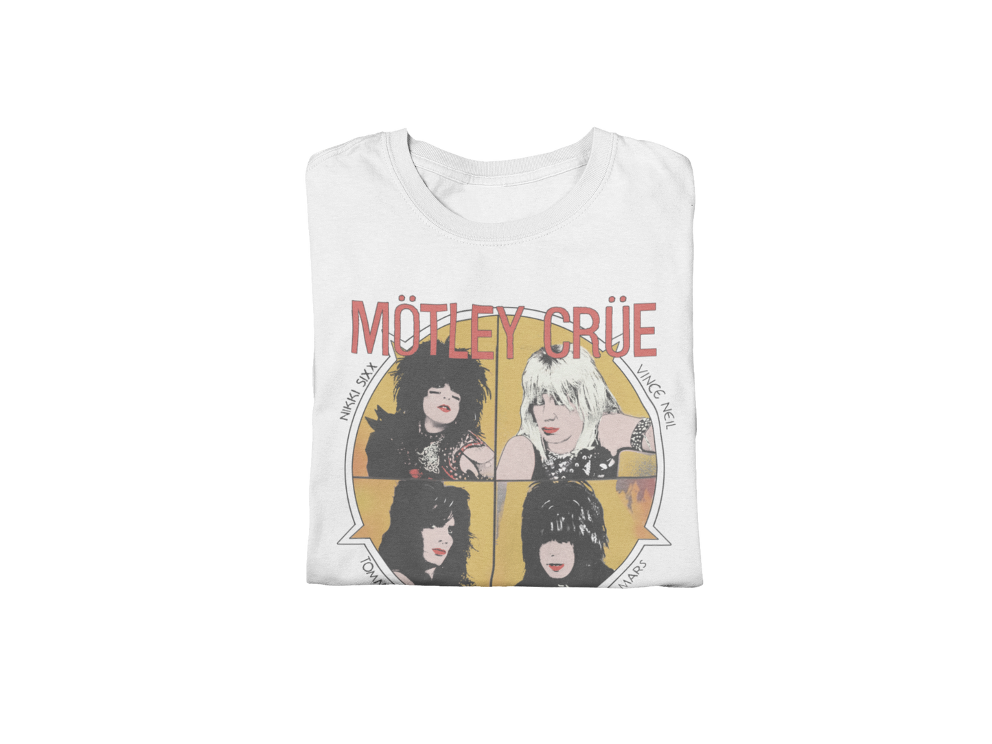 Motley Crue - Shout 83/84 Tour Jumbo Print Mens T Shirt