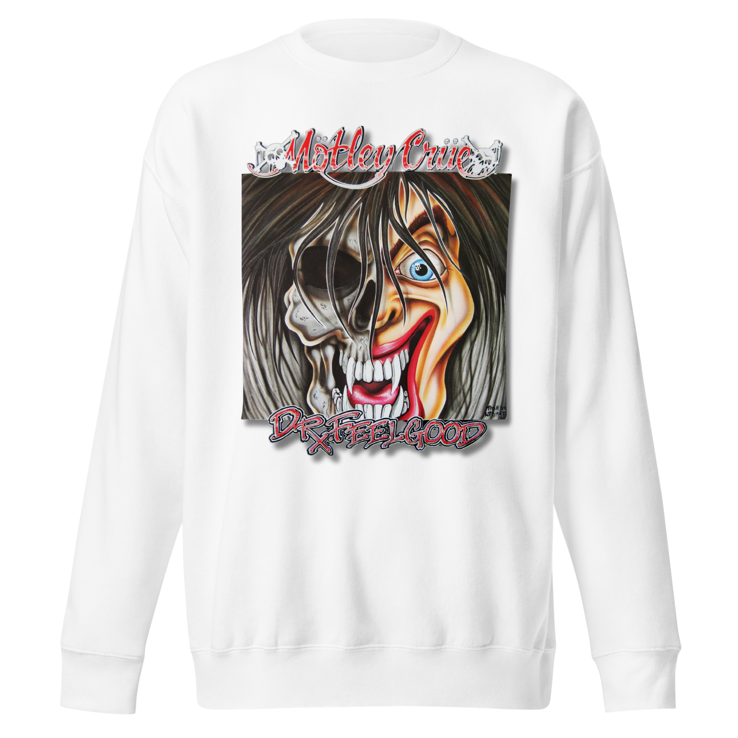 Motley Crue - Vintage Dr. Feelgood Jumbo Print Sweatshirt