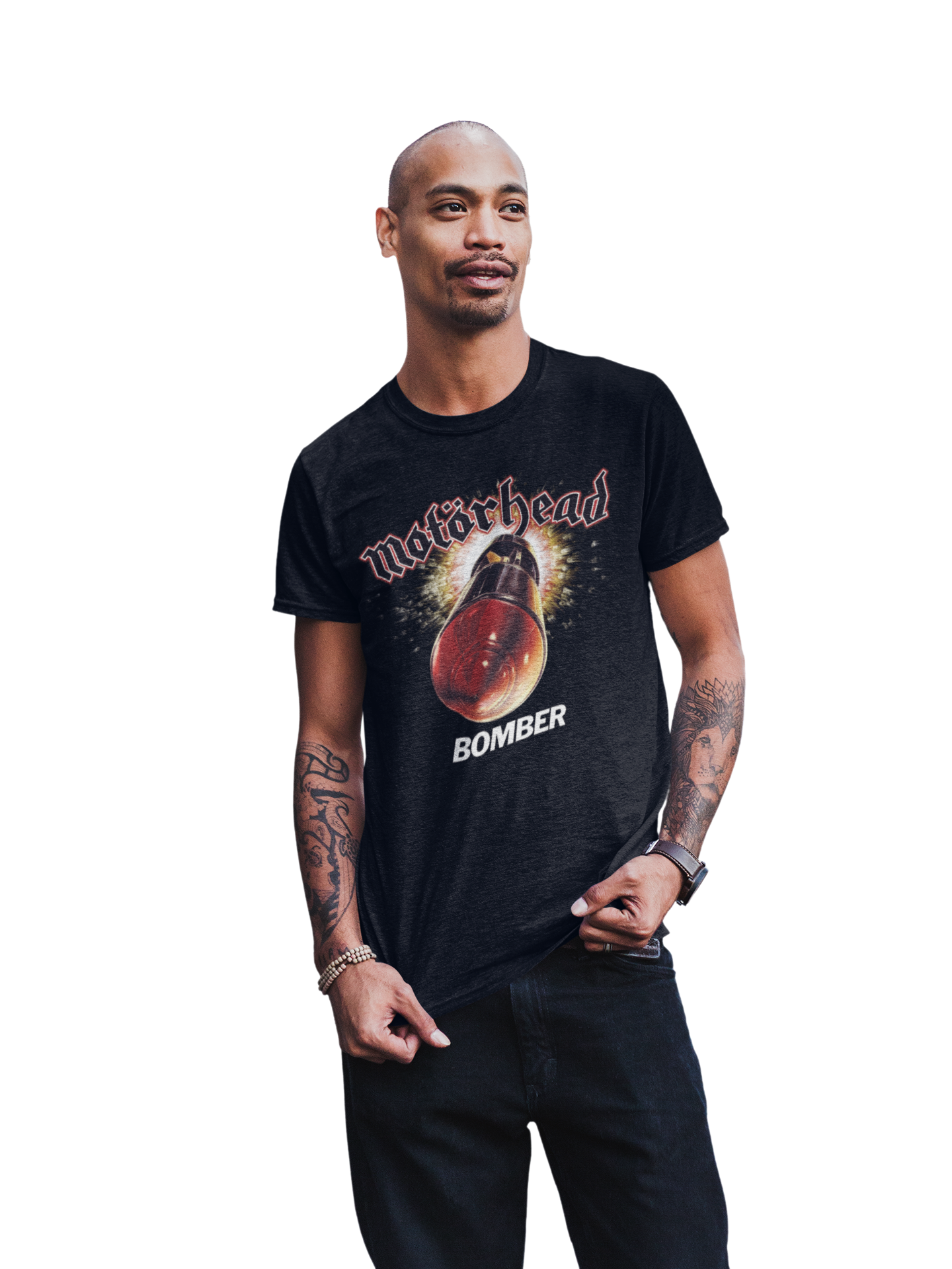 Motorhead - Big Bomber Jumbo Print Mens T Shirt
