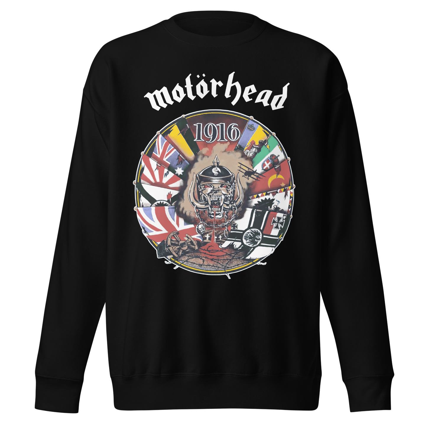 Motorhead - Vintage 1916 Jumbo Print Sweatshirt