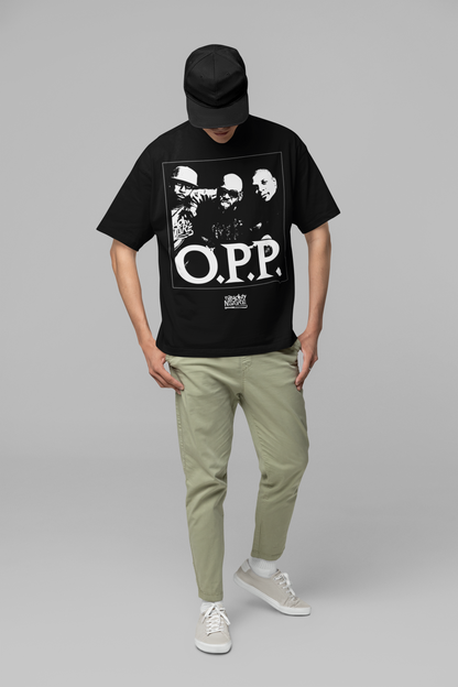 Naughty by Nature O.P.P. Jumbo Print Mens T Shirt