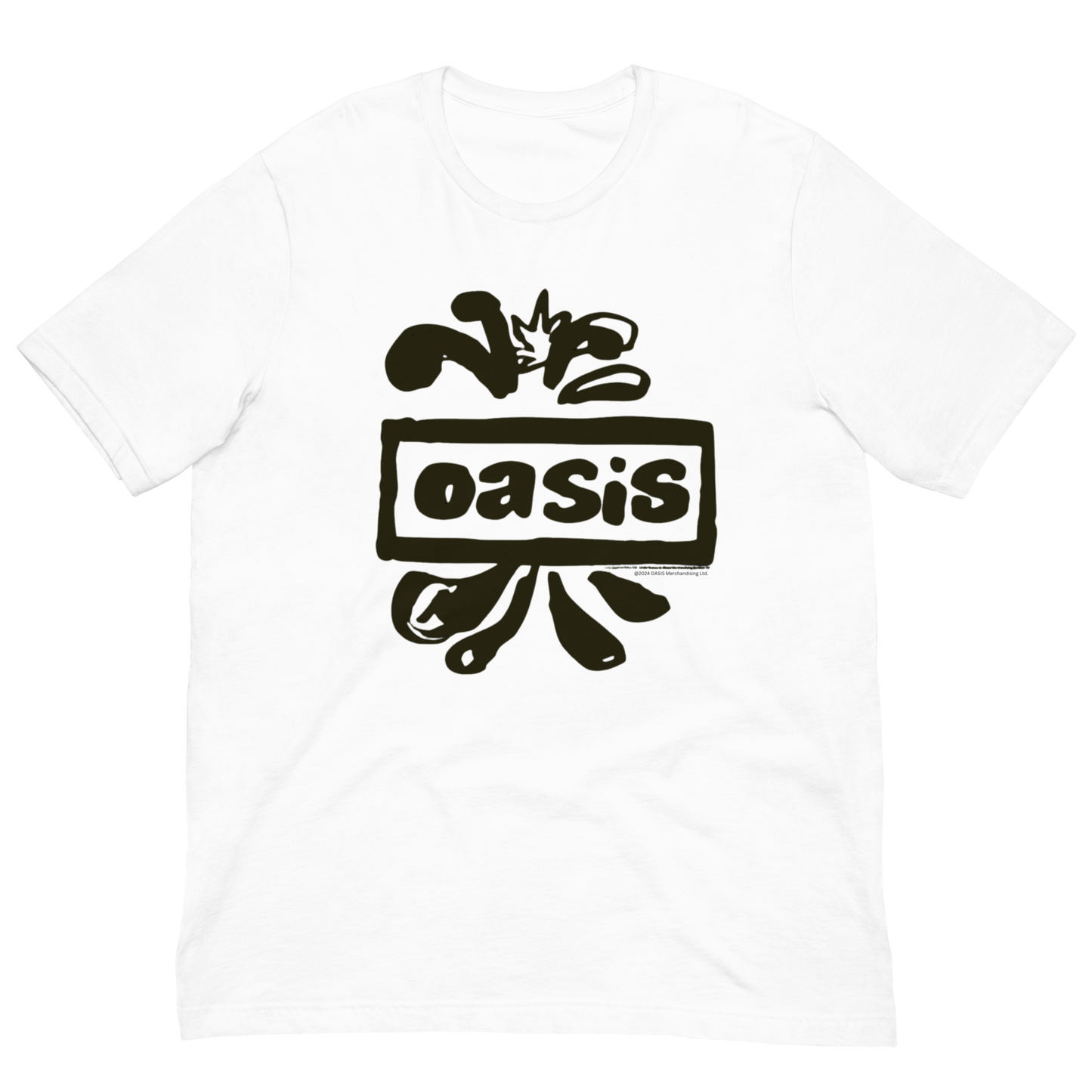 Oasis Live Jumbo Print Mens T Shirt
