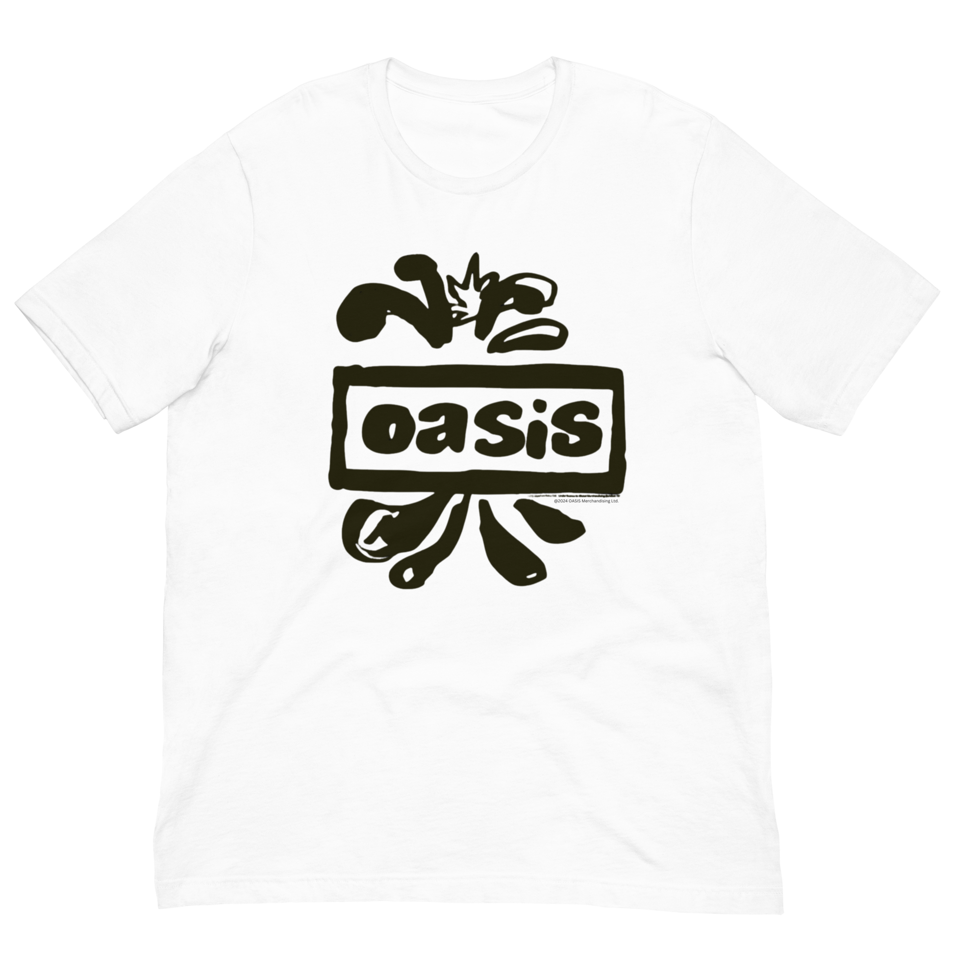 Oasis Live Jumbo Print Mens T Shirt