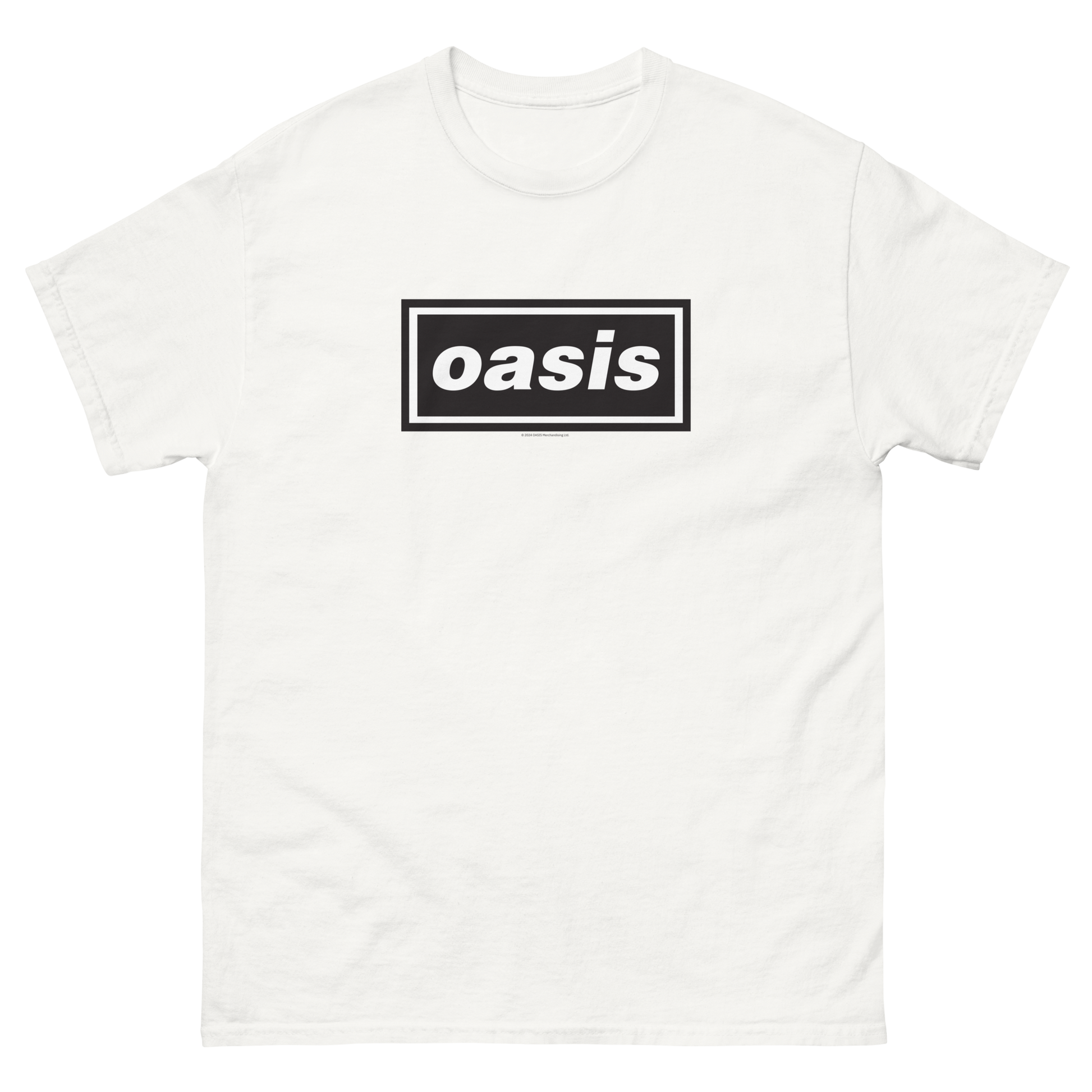 Oasis Logo Jumbo Print Mens T Shirt