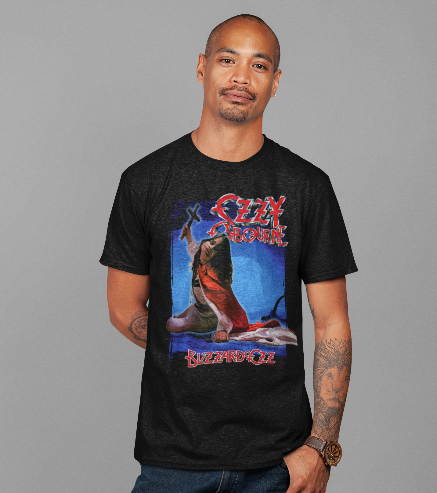 Ozzy Osbourne - Blizzard Of Oz Jumbo Print Mens T Shirt