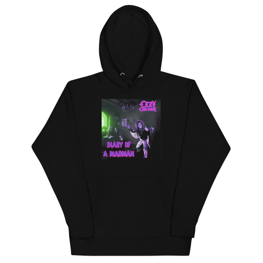 Ozzy Osbourne Purple Diary Classic Hoodie