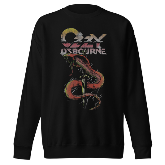 Ozzy Osbourne Snake Bite Jumbo Print Sweatshirt
