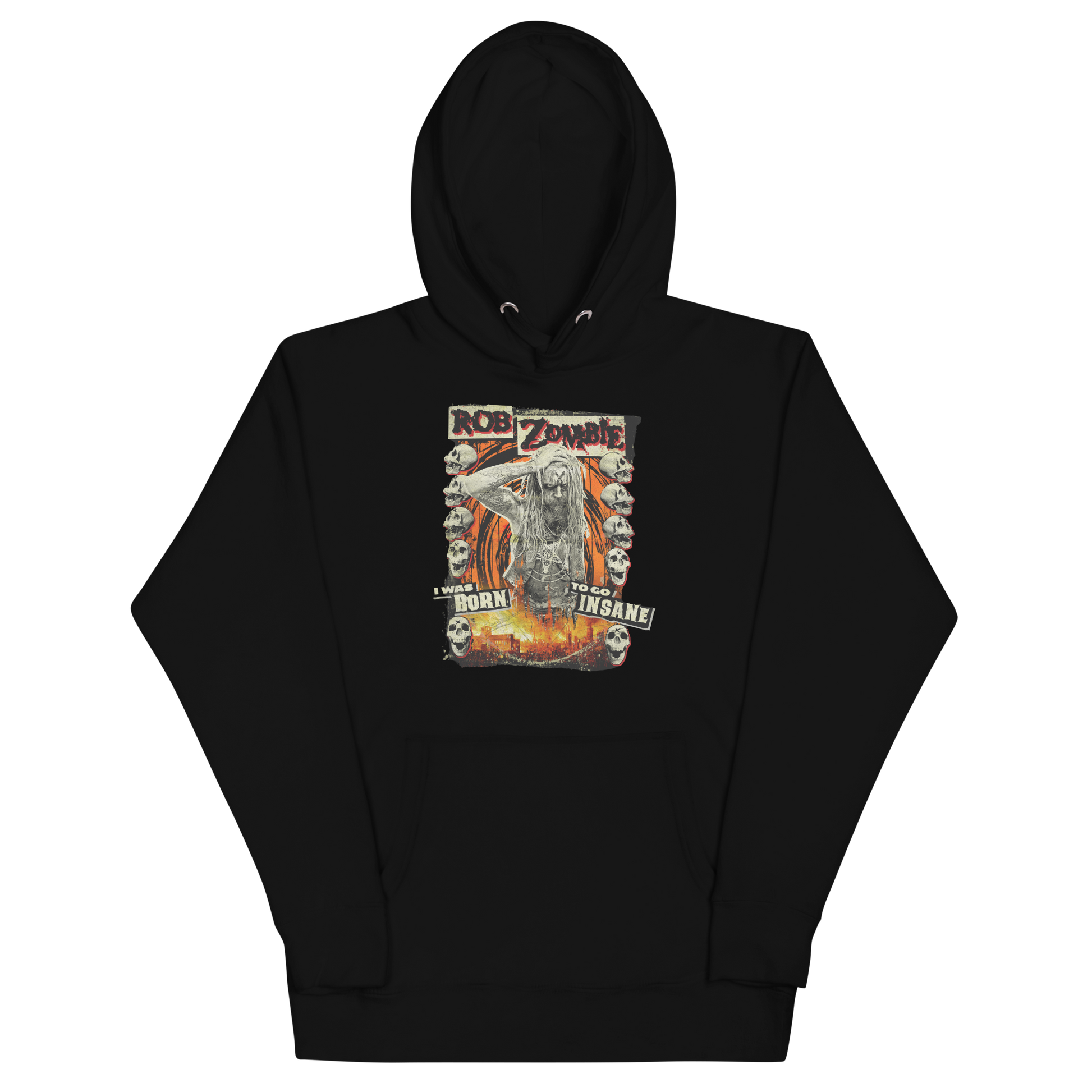 Rob Zombie Born Insane Classic Hoodie