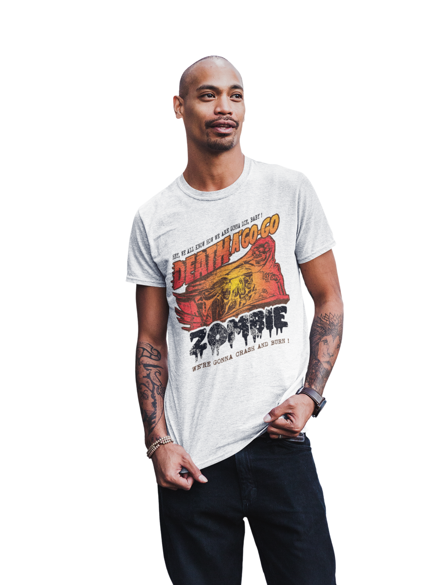 Rob Zombie - Death a Go Go Jumbo Print Mens T Shirt