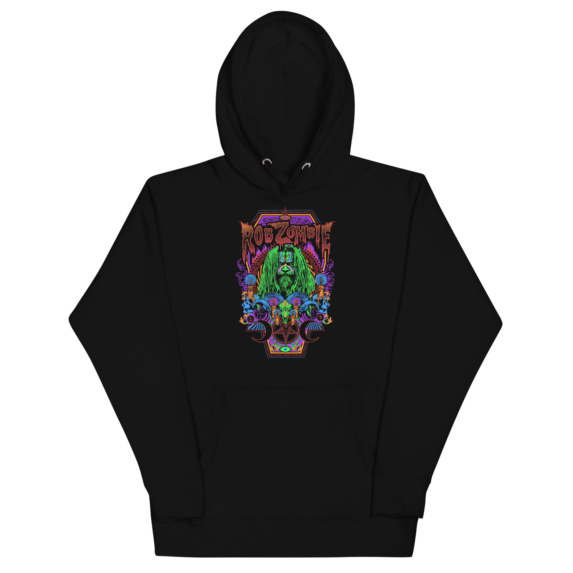 Rob Zombie Psychedelic Classic Hoodie