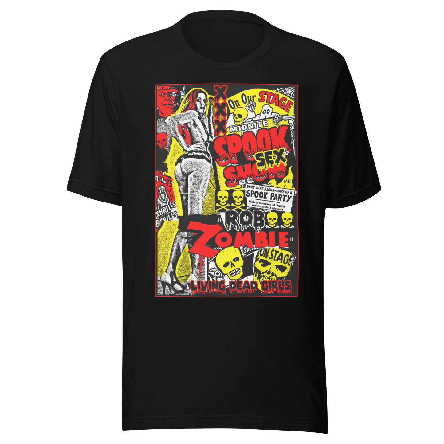 Rob Zombie Spook Shop Jumbo Print Mens T Shirt