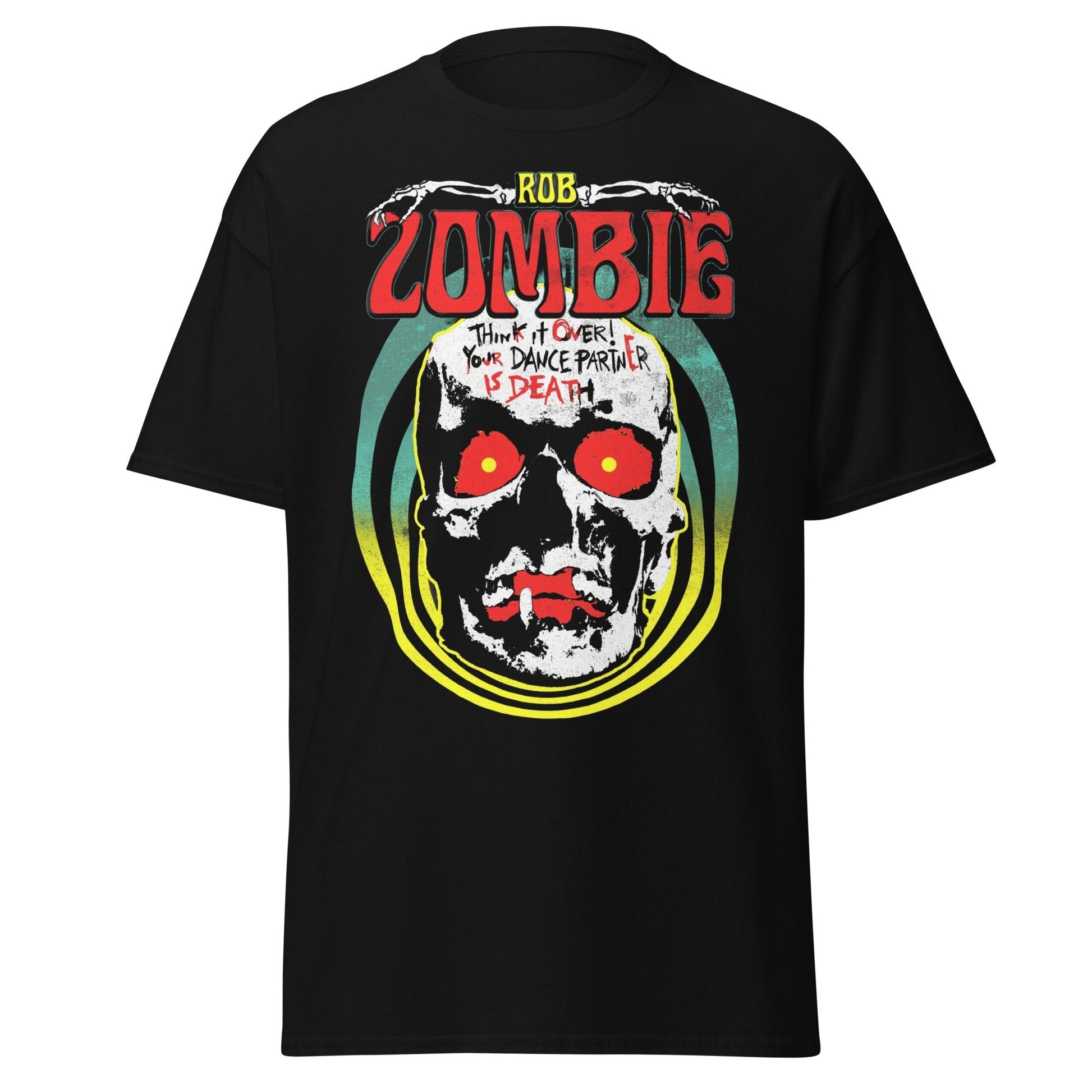Rob Zombie Think It Over Jumbo Print Mens T Shirt