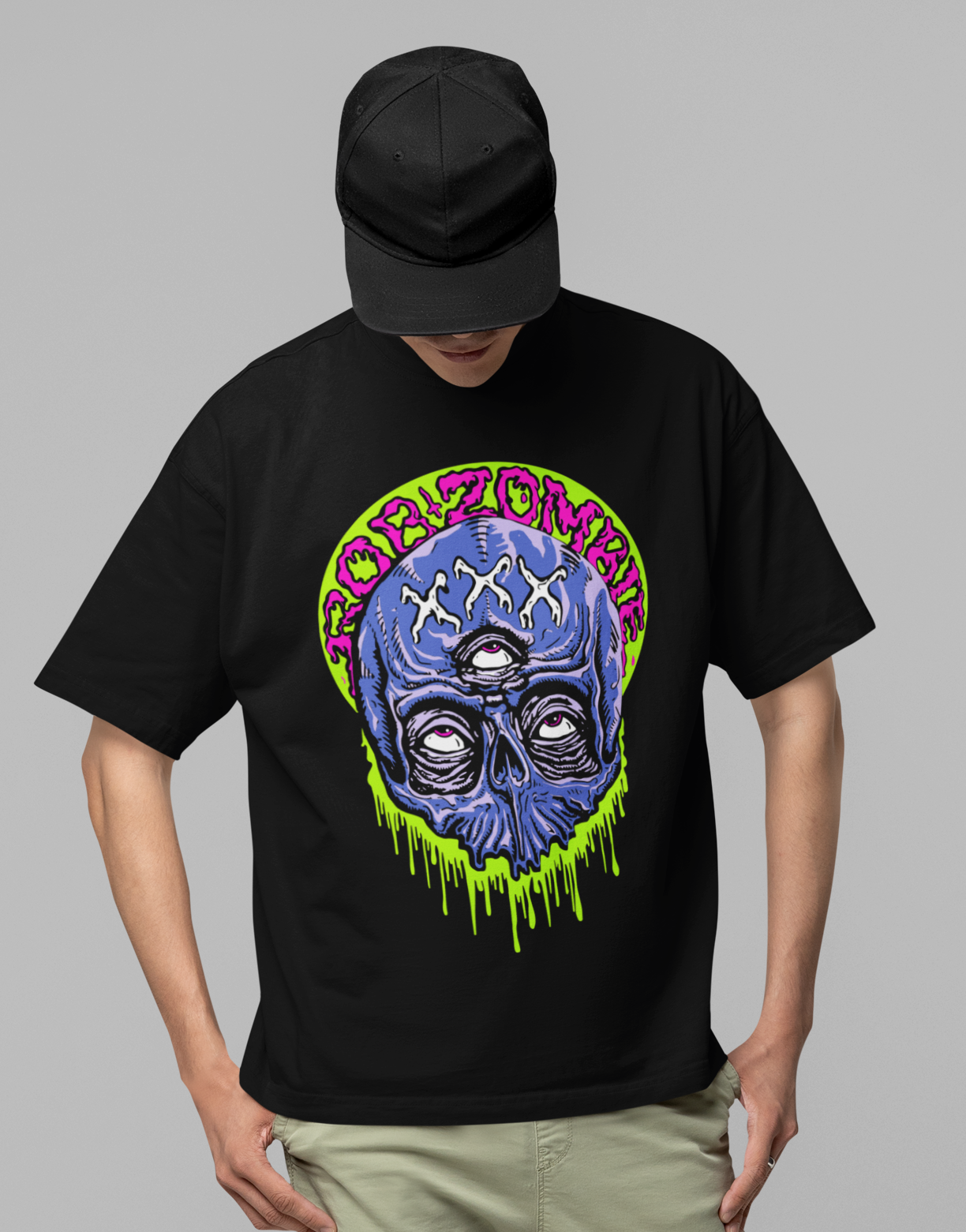 Rob Zombie - Triple Eye Jumbo Print Mens T Shirt