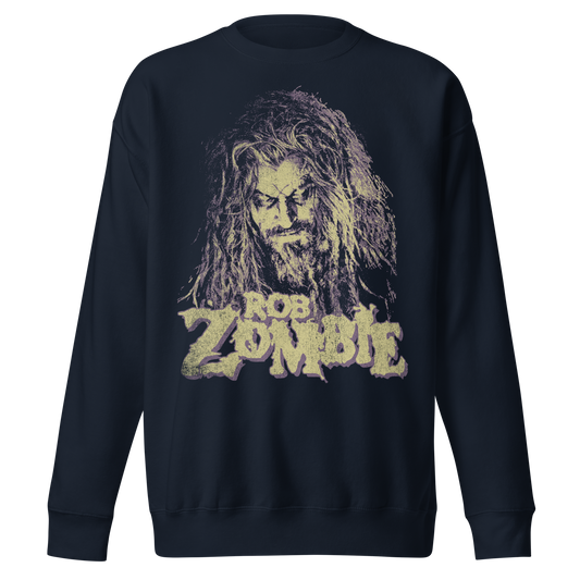 Rob Zombie - Vintage Early 2000s Jumbo Print Sweatshirt