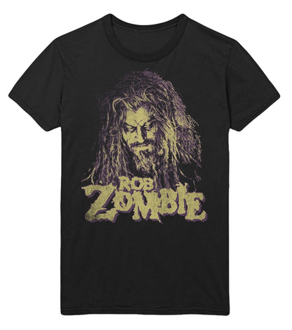 Rob Zombie - Vintage Early 2000s Jumbo Print Mens T Shirt